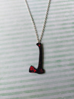 bloody axe necklace