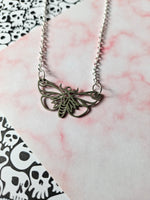 Moth Necklace