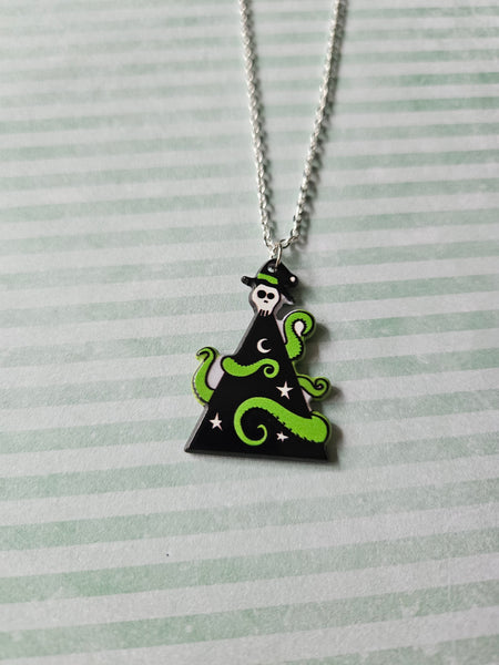 tentacle creepmas tree necklace