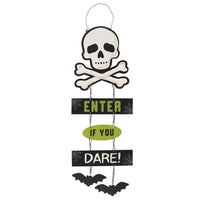 Enter If You Dare Chain Sign