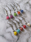 skull & bone earrings